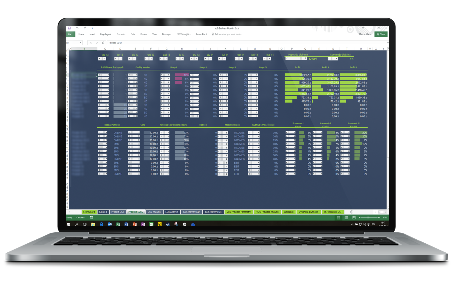 macbook excel 2 MFP